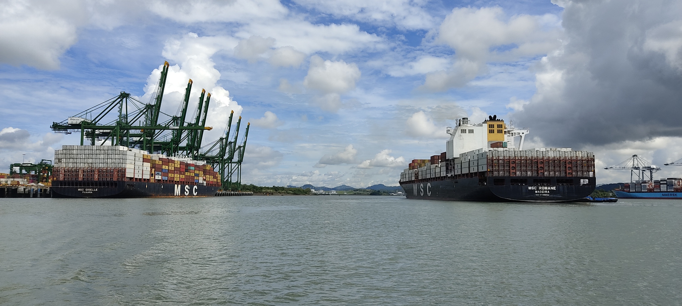 Port dredging operations